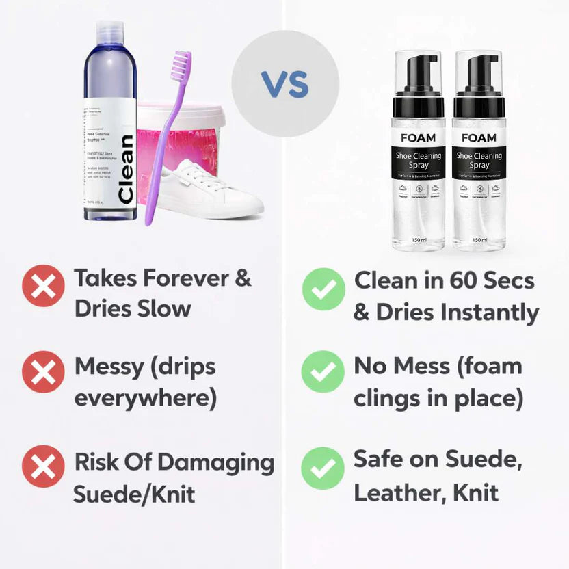 Water-Free Foam Shoe Cleaner | BUY 1 GET 1 FREE!
