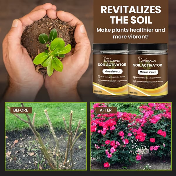 SOIL ACTIVATOR - PLANT'S BEST FRIEND [BUY 1 GET 1 FREE]