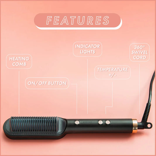 BLOWBRUSHER ELITE HAIR STRAIGHTENER BRUSH